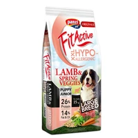 FitActive ORIGINALS 15kg PUPPY&amp;JUNIOR LARGE BREED HYPOALLERGENIC Lamb&amp;Spring Veggies