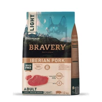 Bravery Iberian Pork LIGHT Adult Large/Medium Breeds 12 kg kutyatáp