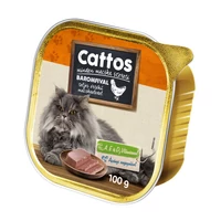 Cattos Alucup macskaeledel baromfi 100g