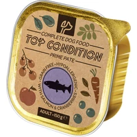 Top Condition alutálkás kutyaeledel lazac-áfonya 150 g