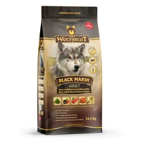 Wolfsblut Black Marsh Adult Vízibivaly Édesburgonyával száraz kutyatáp 12,5 kg