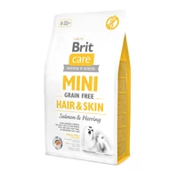 Brit Care Mini Hair &amp; Skin Lazac és Hering Kistestű Kutyatáp 2 kg