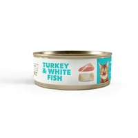Amity Hypoallergen Senior Turkey-White Fish Macska Konzerv 95 g