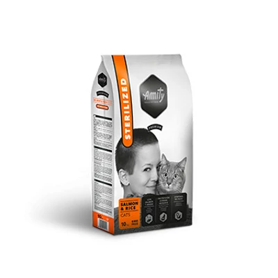 Amity Premium Cats Salmon Sterilized 10 kg macskatáp