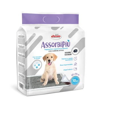 AssorbiPiu ACTIVE CARBON kutyapelenka M 60x60cm 10 db/cs