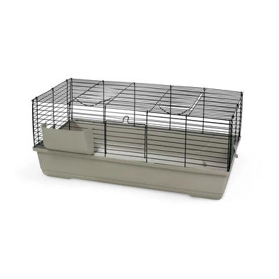 Baldo Flat 100 nyúlketrec Fekete/Homok 100x53x46 cm