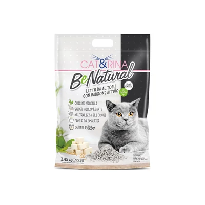 CAT+RINA tofu macskaalom aktív szénnel 5,5 l