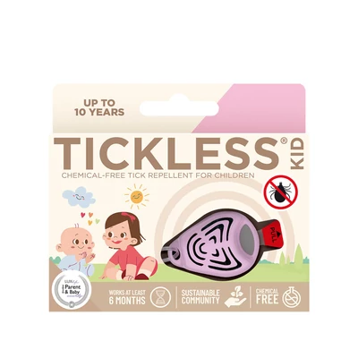 TICKLESS KID Pink ultrahangos kullancsriasztó