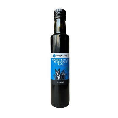 NORDCANIN Hidegensajtolt Kendermagolaj 250ml