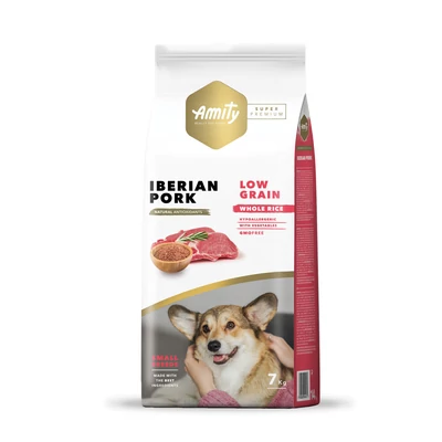 Amity Hypoallergen Mini Adults Iberian Pork 7 kg kutyatáp