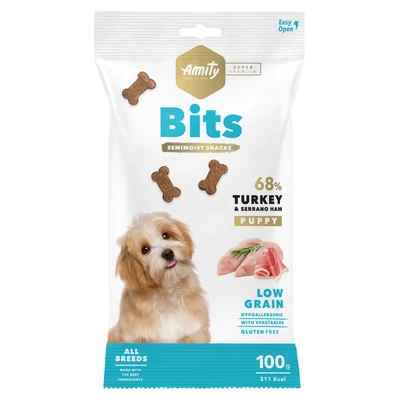 Amity Hypoallergen Bits Puppy Jutalomfalat 100 g