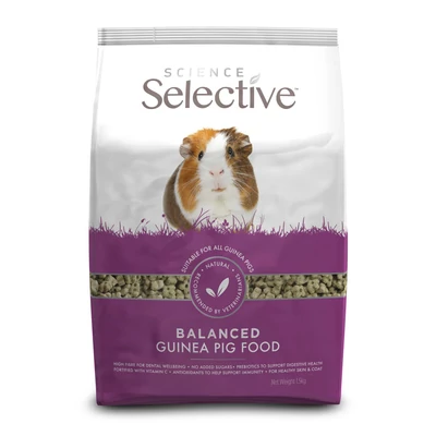 Science Selective Balanced Guinea Pig Food Tengerimalactáp 1,5 kg